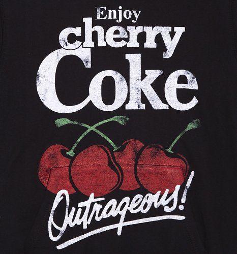 Cherry Coke Logo - Women's Charcoal Enjoy Cherry Coke Hoodie : ShopCoke.com