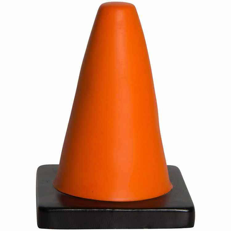 Traffic Cone Logo - Promotional Traffic Cone Stress Relievers with Custom Logo for $1.31 Ea