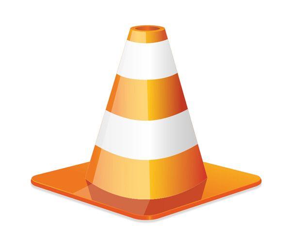 Traffic Cone Logo - Design a Vector Traffic Cone in Adobe Illustrator