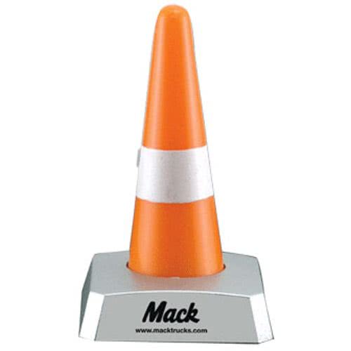 Traffic Cone Logo - Promotional Blinking Traffic Cones with Custom Logo for $3.78 Ea.