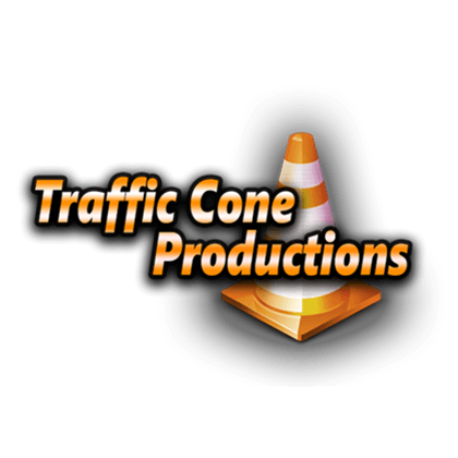 Traffic Cone Logo - Traffic Cone Productions™ | Transparent Logo - Roblox