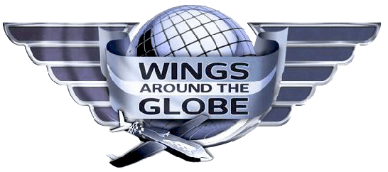 Wing and Globe Logo - Wings Around the Globe