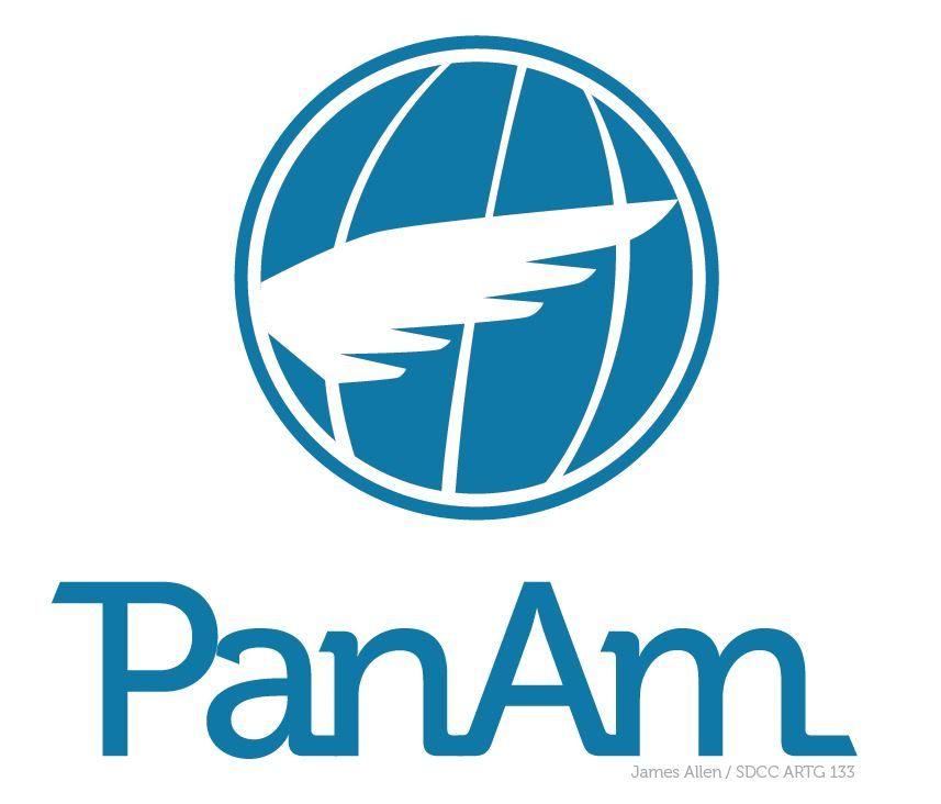 Wing and Globe Logo - Combination of the old Pan Am logo (the wing) with the concept found ...