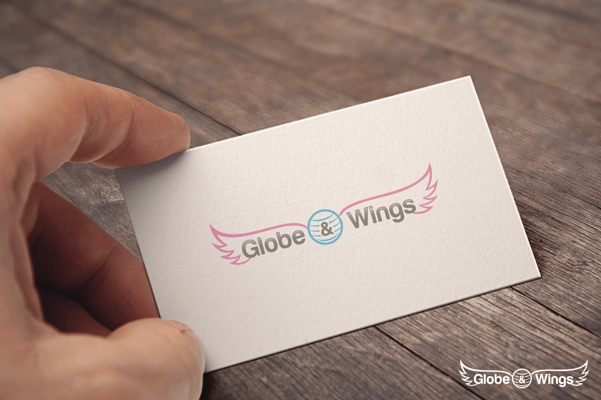 Wing and Globe Logo - Modern, Colorful, Business Consultant Logo Design for Globe & Wings ...