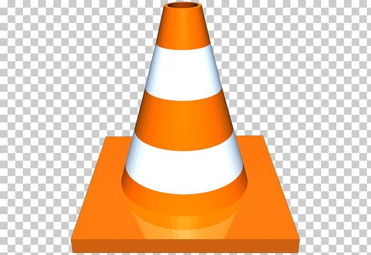 Traffic Cone Logo - VLC Media Player Logo, orange and white traffic cone PNG clipart ...