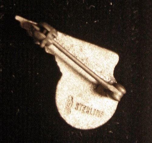 Wing and Globe Logo - Vintage PAN AM Globe Wing Logo Enameled Sterling Lapel Pin | #1815422855