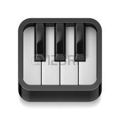 Piano App Logo - 95 Best icon images | App Icon Design, Icons, Ios app icon