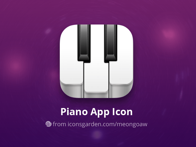 Piano App Logo - Piano app icon by iconsgarden | Dribbble | Dribbble
