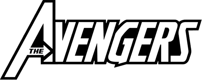 The Avengers Black and White Logo - Avengers Png Logo Transparent PNG Logos