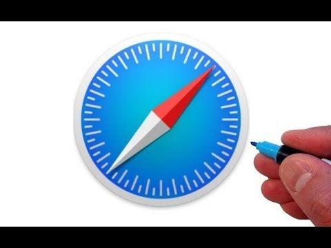 Safri Logo - How to Draw the Apple Safari Logo - YouTube