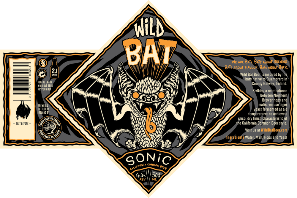 Beer Bat Logo - WILD BAT BEER — twelve and a half