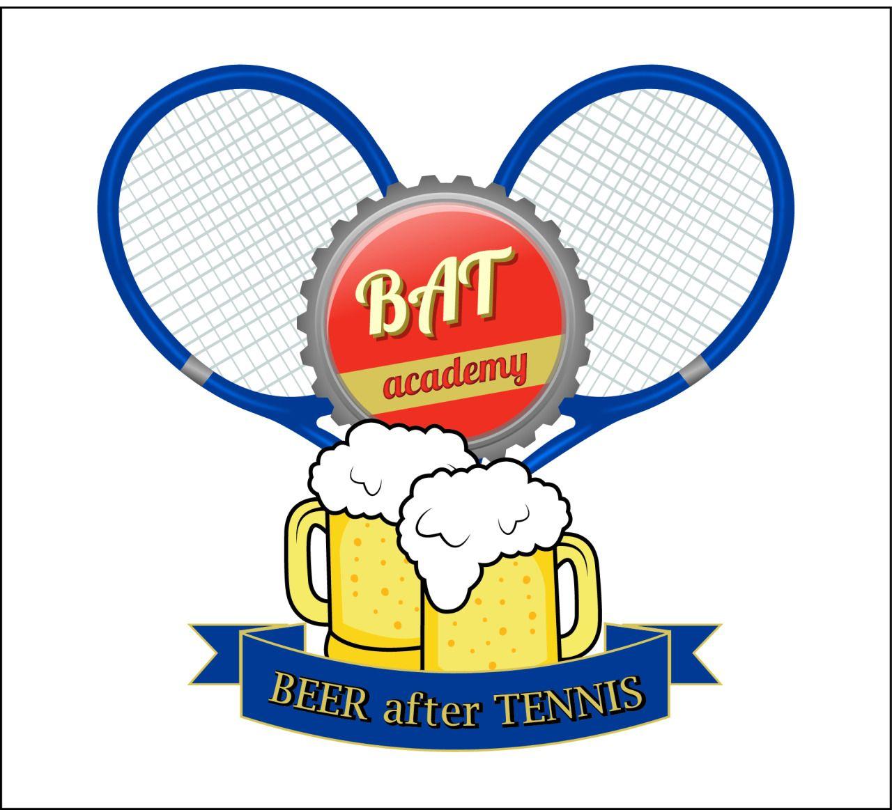 Beer Bat Logo - Rashmi Ravinarayan — BAT :: Beer After Tennis Created this logo for a...
