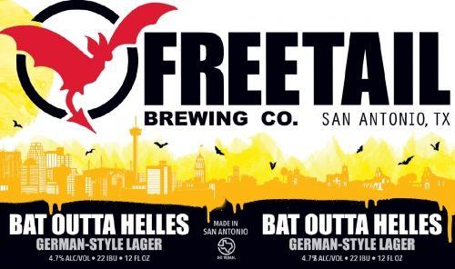 Beer Bat Logo - Bat Outta Helles - Freetail Brewing Co. - Untappd