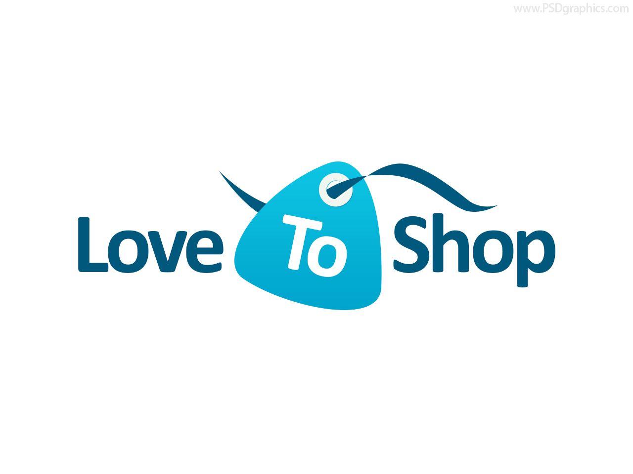 I Tag Logo - Shopping tag logo template (PSD) | PSDGraphics