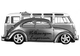 Vintage VW Bug Logo - vintage VW Parts, classic volkswagen parts and spares