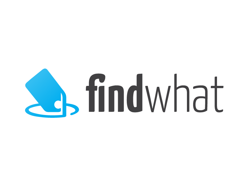 Shopping Tag Logo - findwhat logo