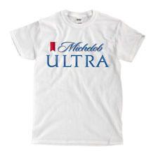 Michelob Logo - Michelob Ultra Logo Beer Long Sleeve Shirt White S | eBay
