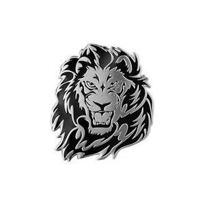 Metal Lion Logo - 3D Personality Lion Logo Auto Car Sticker Metal Badge Emblem Tail ...