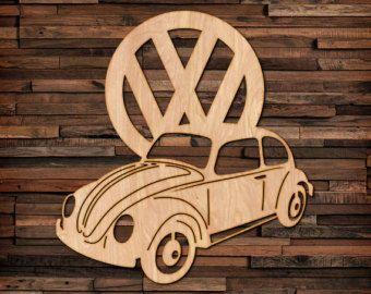 Vintage VW Bug Logo - Vw bug
