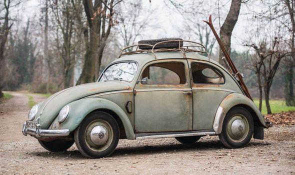 Vintage VW Bug Logo - Classic Volkswagen Beetle set to fetch almost £000 at auction