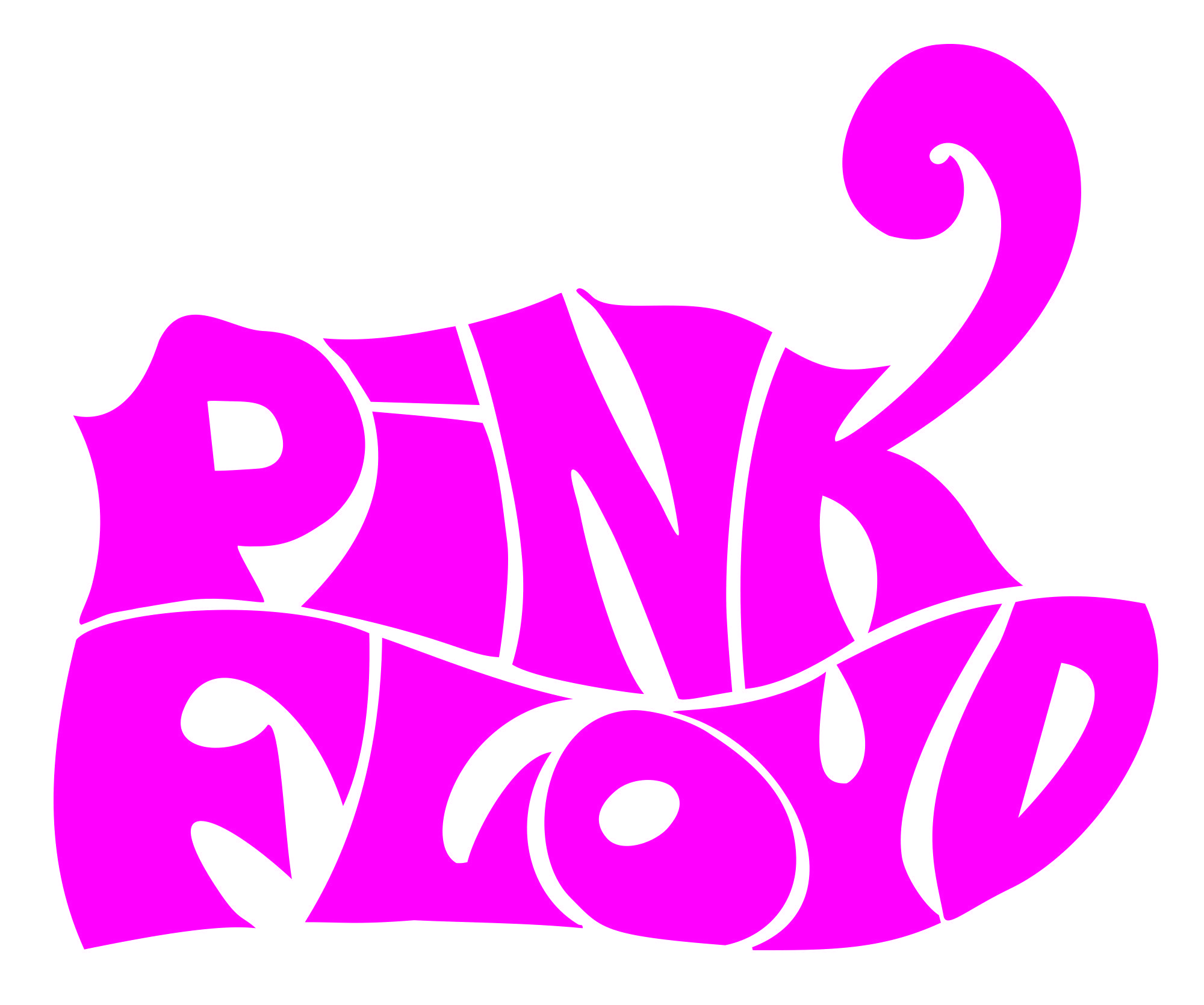 Pink Floyd Logo - Color Pink Floyd