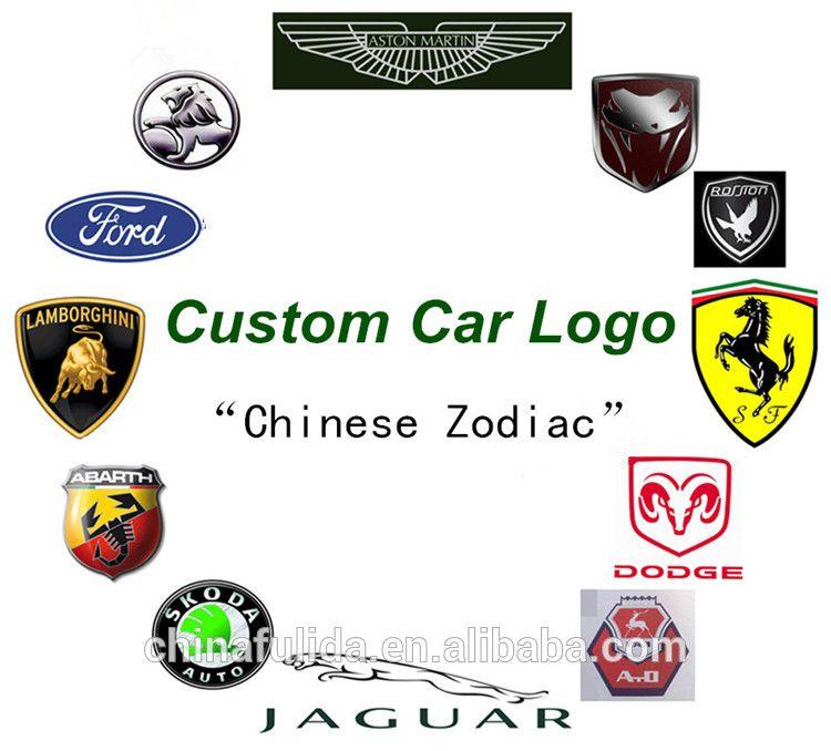 3 Letter Brand Logo - Chrome Plating Adhesive Car Brand Logo Letters, View car brand logo ...