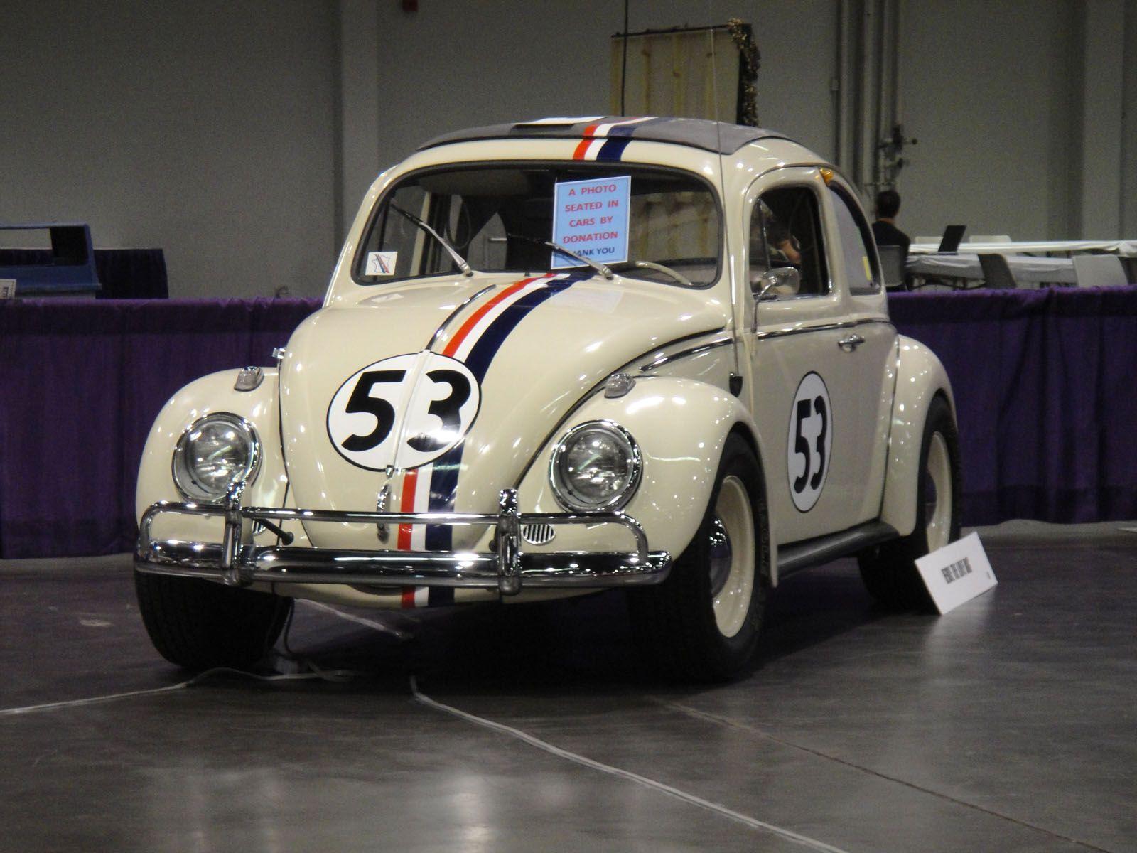 Vintage VW Bug Logo - Herbie