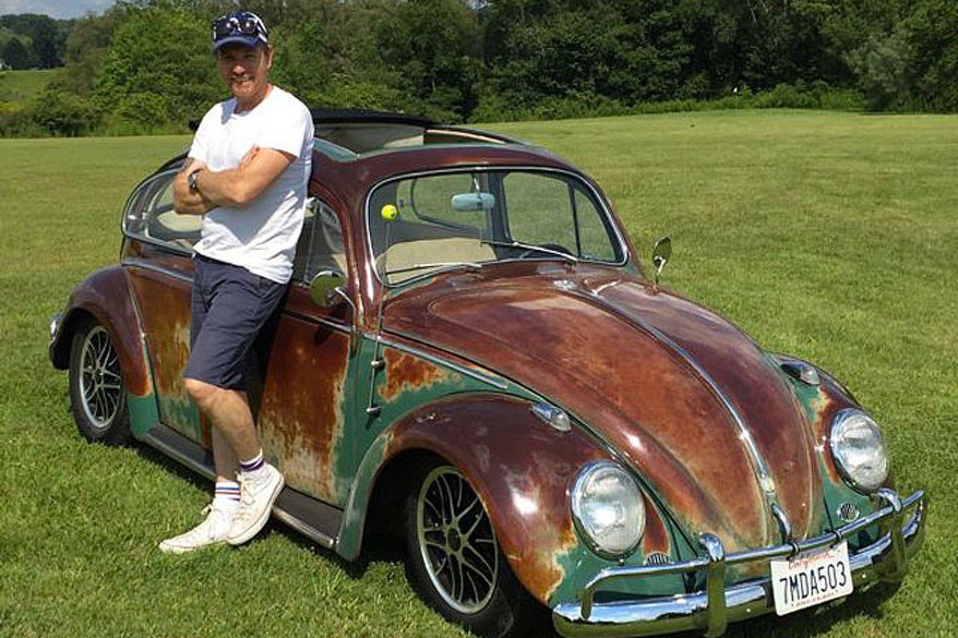 Vintage VW Bug Logo - Ewan McGregor is Selling his Volkswagen Beetle on eBay