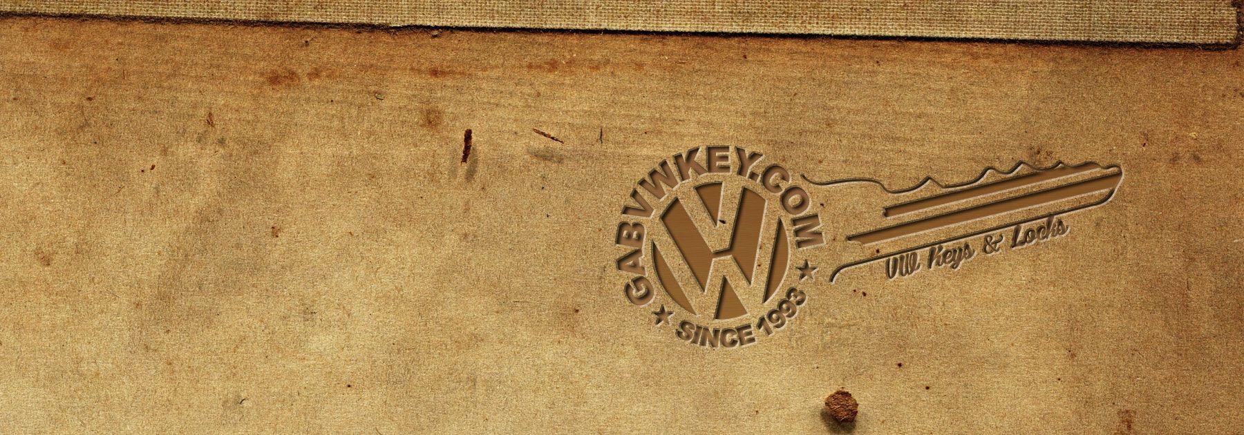 Vintage VW Bug Logo - GABVWKEY.COM