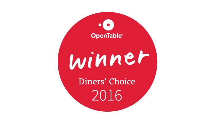 OpenTable Winner Logo - 2016 OpenTable Diners' Choice Winner | Revel + Roost