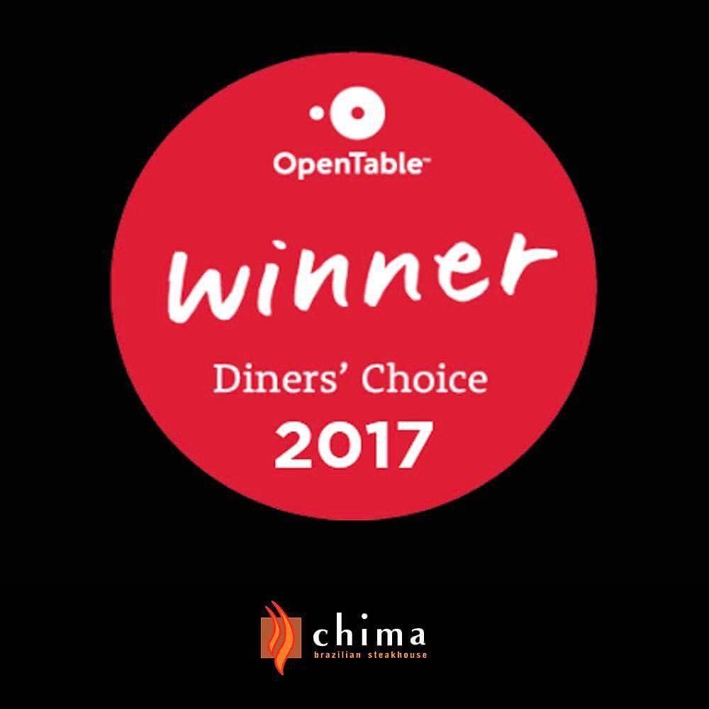 OpenTable Winner Logo - Winner! We are proud to announce that we've been selected