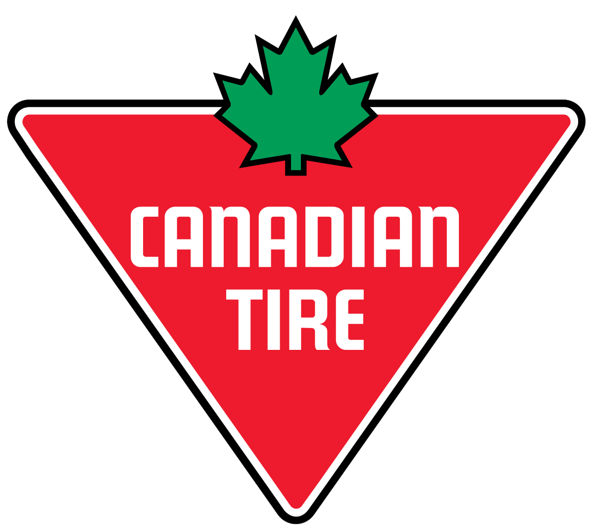 Red Maple Leaf Company Logo - Canadian Tire
