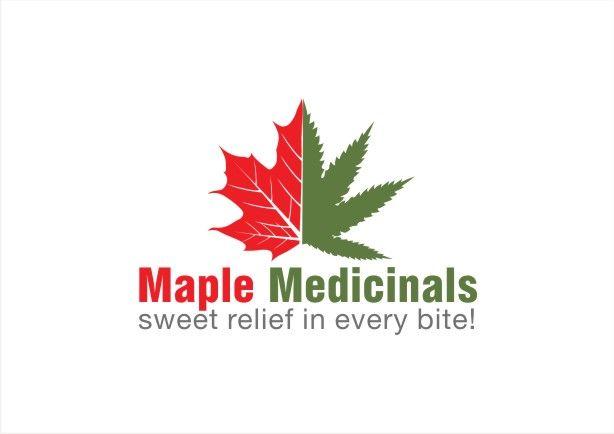 Red Maple Leaf Company Logo - Colorful, Upmarket, It Company Logo Design for Maple Medicinals