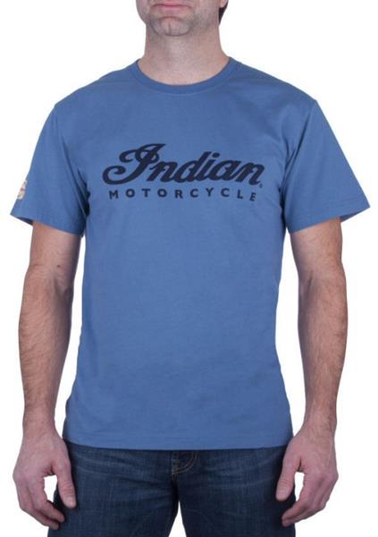 Blue Indian Logo - Indian Blue Logo T-Shirt