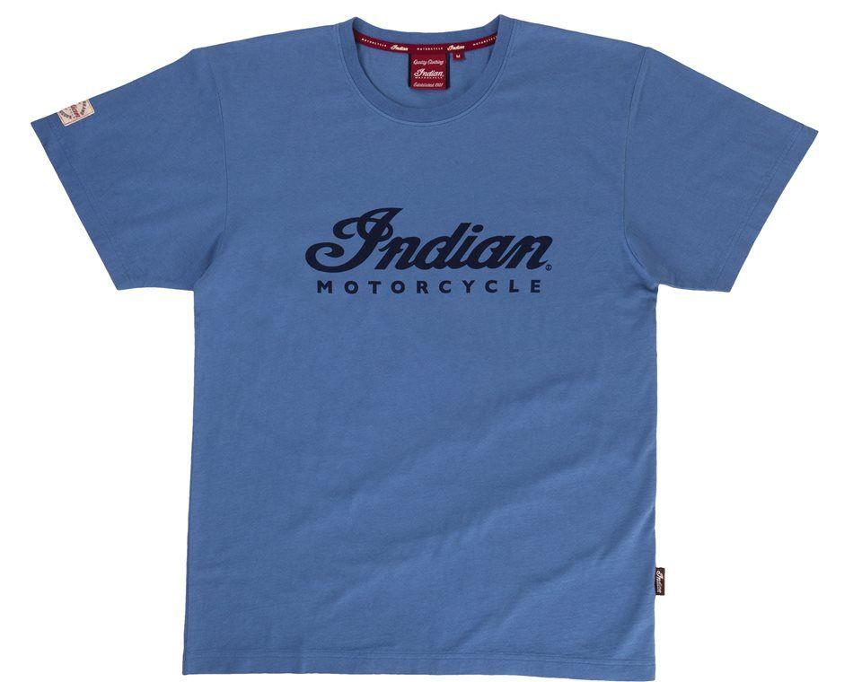 Blue Indian Logo - Men's Logo Tee