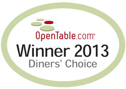 OpenTable Winner Logo - Bergen Restaurants Voted as OpenTable Diner's Choice