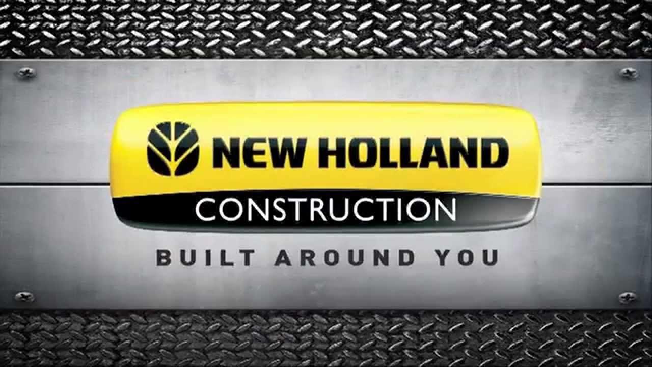New Holland Excavator Logo - New Holland Construction Motoniveladoras - YouTube