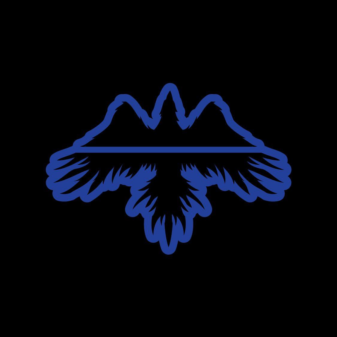 Thin Blue Line Logo - Flock Logo v5 (Thin Blue Line)