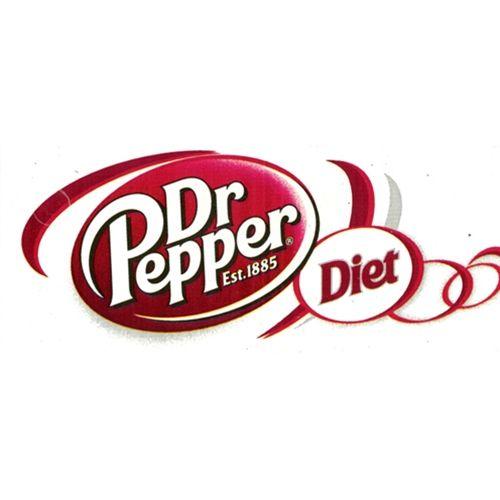 Diet Dr Pepper Logo - D & S Vending Inc Dr Pepper Label- 1 3 4 X 3 19 32