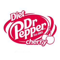 Diet Dr Pepper Logo - Diet Dr Pepper Cherry