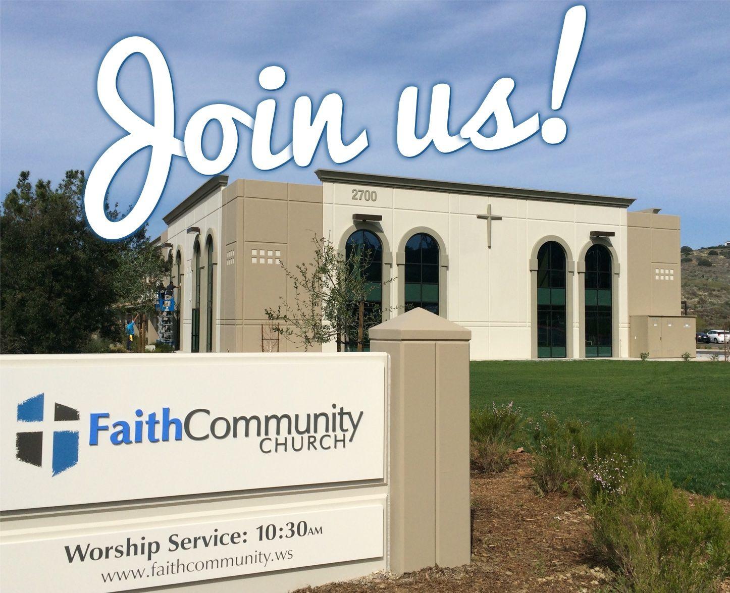 Faith Community Church Logo - Faith Community Church. Carlsbad Church. Rancho Carrillo Church