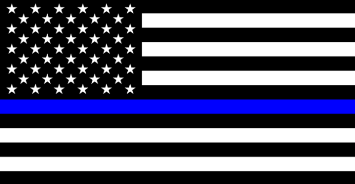 Thin Blue Line Logo - Why Mandatory “Thin Blue Line” Stickers Won't Win Hearts and Minds