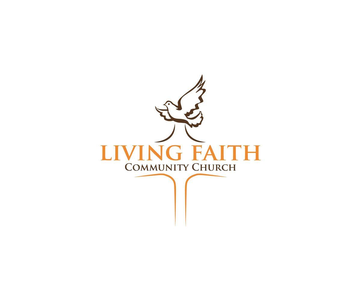 Faith Community Church Logo - Serious, Upmarket, Church Logo Design for LFCC and Living Faith
