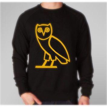 OVOXO Owl Logo - OVOXO ovo owl metallic gold logo Hoodie from Yobi Apparel