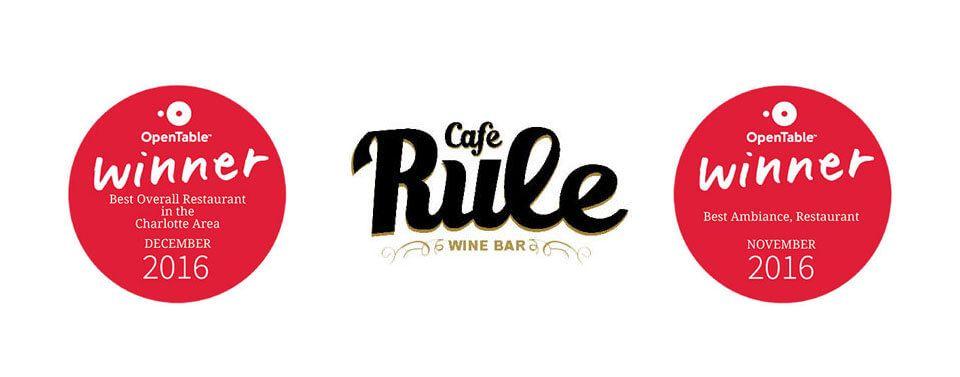 OpenTable Winner Logo - Cafe Rule & Wine Bar Named Best Overall Restaurant by Open Table ...