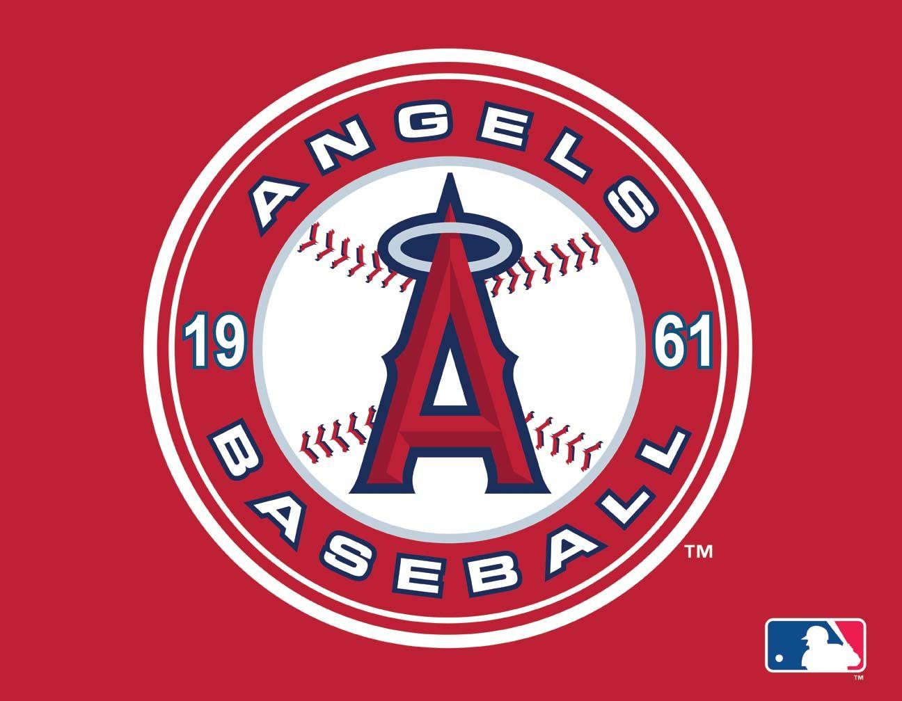 Angels Logo - Los Angeles Angels logo | MLB | Angels baseball, MLB, Angel