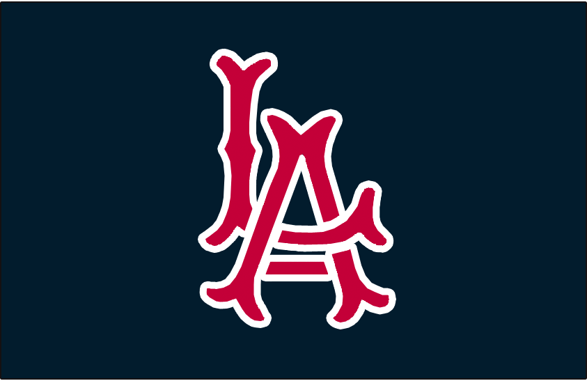 LA Angels Logo - Los Angeles Angels Cap Logo - American League (AL) - Chris Creamer's ...