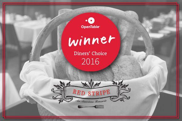 OpenTable Winner Logo - 2016 Opentable Awards | Red Stripe