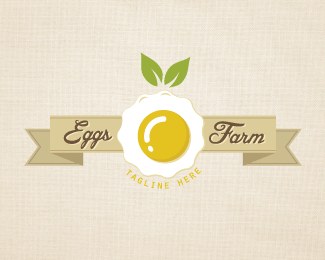 Eggs Farm Logo - Eggs Farm Designed