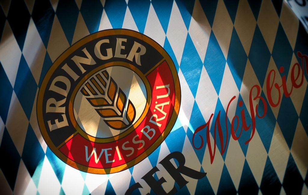 Erdinger Logo - Erdinger Logo. Sunlight shininginger banner